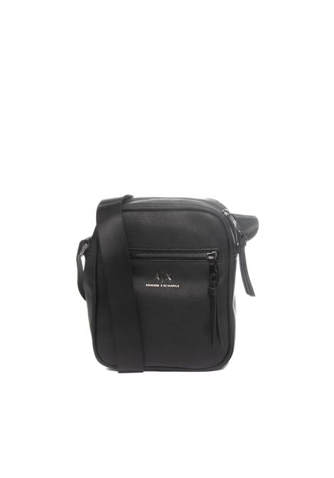 borsa a tracolla logo nero ARMANI EXCHANGE | 952388CC830-00020